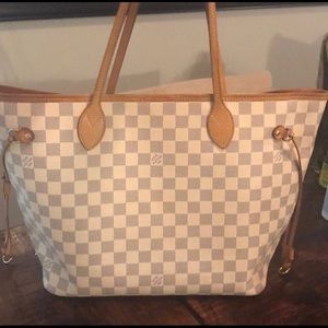 Louis Vuitton Neverfull MM Damier Azur